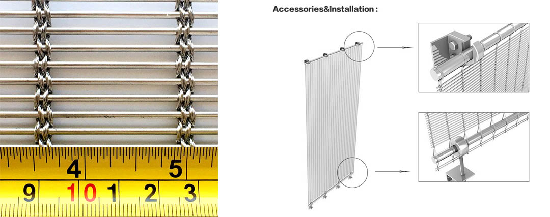 Cable Rod Woven Mesh5